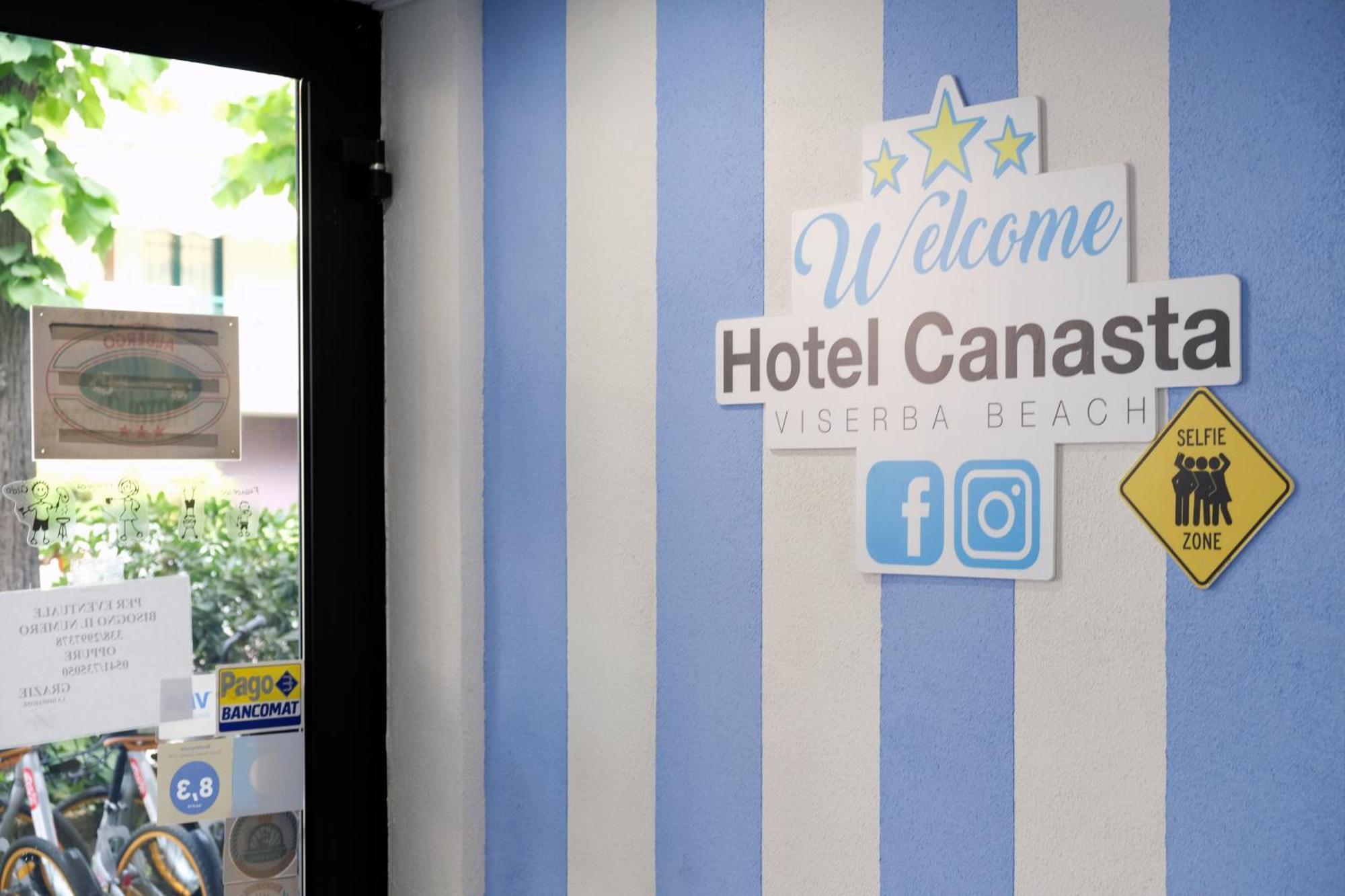 Hotel Canasta Rimini Exterior foto